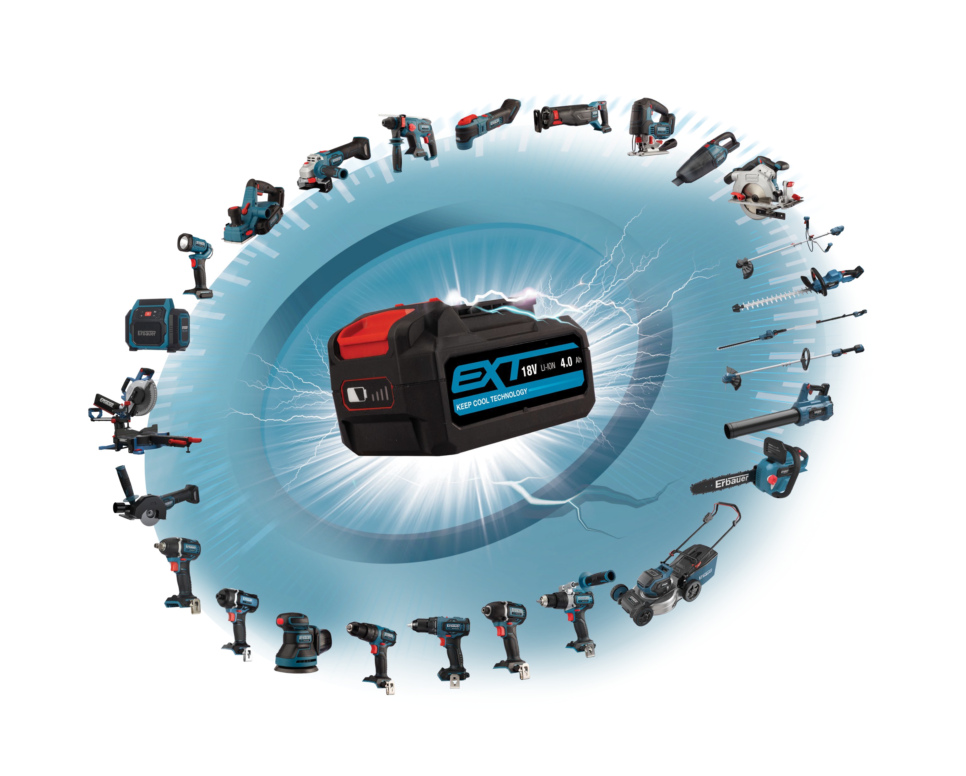 Platforma Erbauer EXT