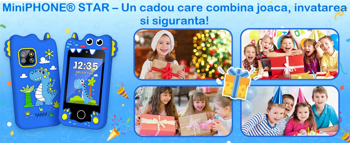 Telefon Mobil Educativ NO Internet/Apeluri MiniPHONE STAR 2.8
