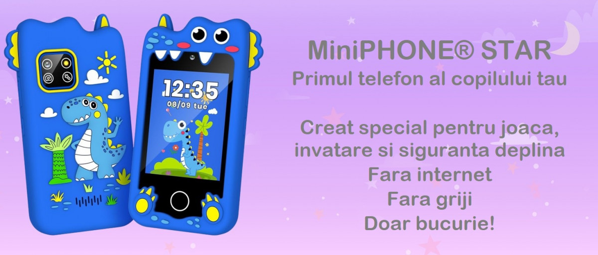 Telefon Mobil Educativ NO Internet/Apeluri MiniPHONE STAR 2.8