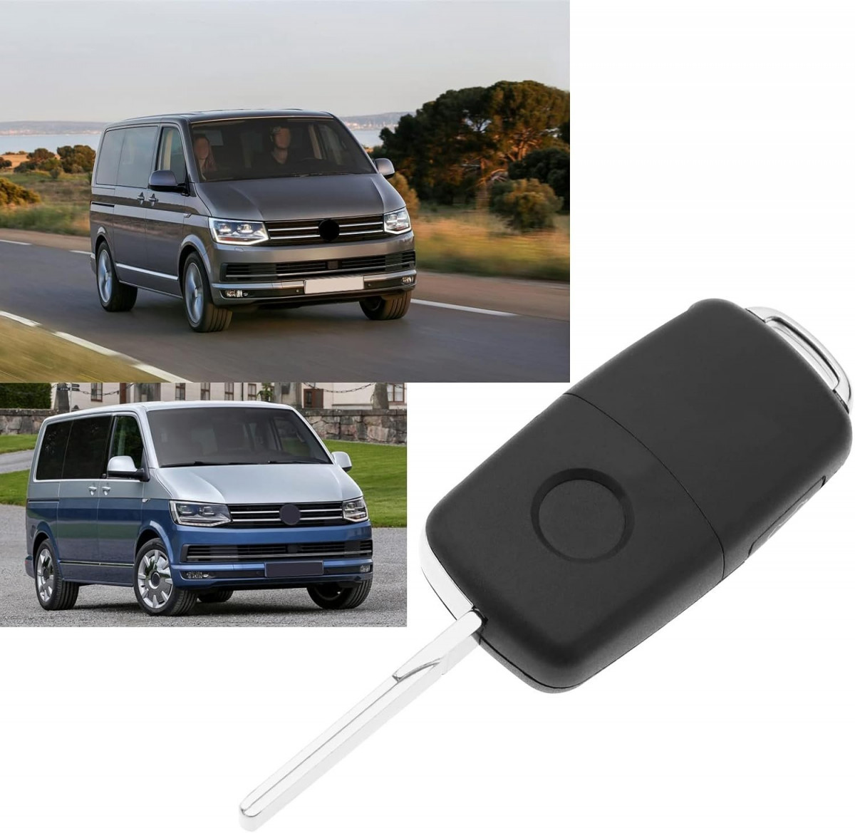 Carcasa Cheie Auto Techstar pentru VW Volkswagen Transporter T5 T6