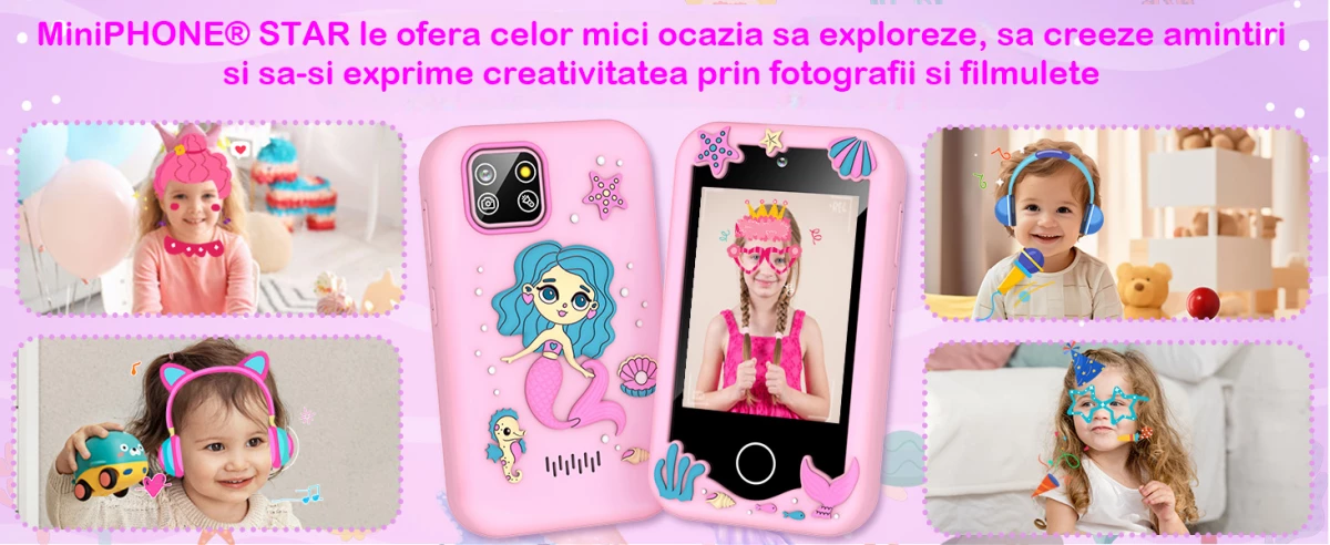 Telefon Mobil Educativ NO Internet/Apeluri MiniPHONE STAR 2.8