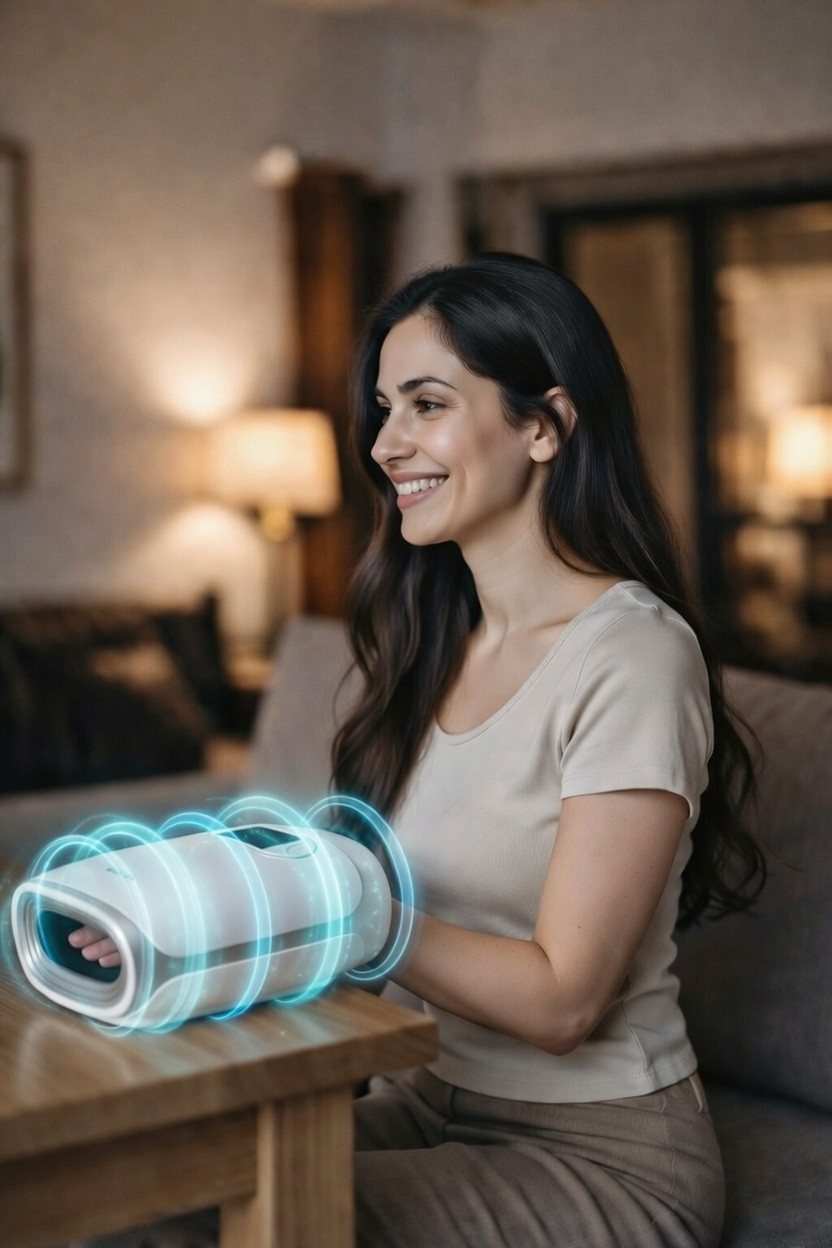 Aparat de masaj electric pentru maini ZENET ZET-703, masajer maini